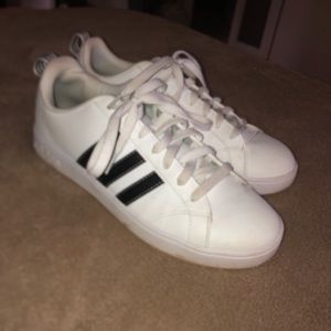 White Adidas sneakers